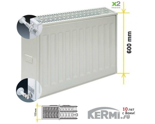 Радиатор KERMI FKO 33 600 800 (Германия)